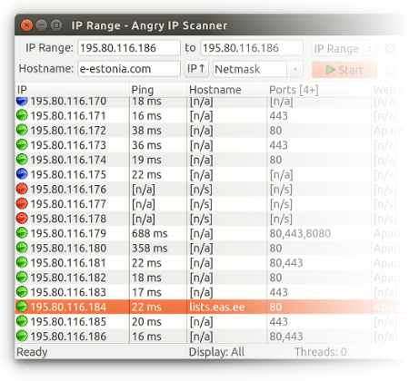 Angry IP Scanner the original IP scanner for Windows Mac and Linux