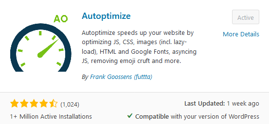 Optimize WordPress Page Speed