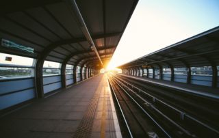 Photo of a train station by Charles Forerunner