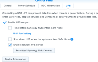 Synology UPS