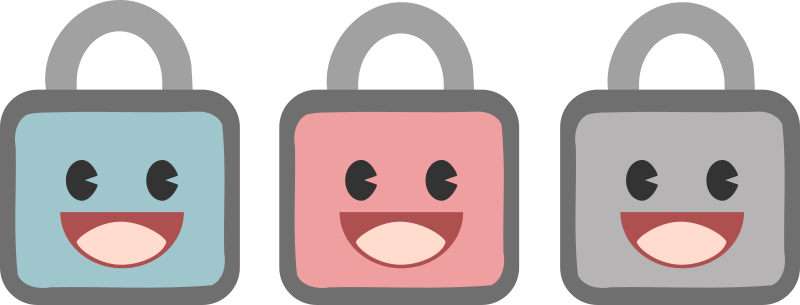 Cute Locks; Public Domain; openclipart.org