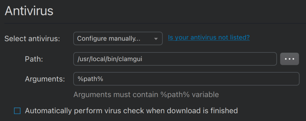 Clamgui helper script in FDM