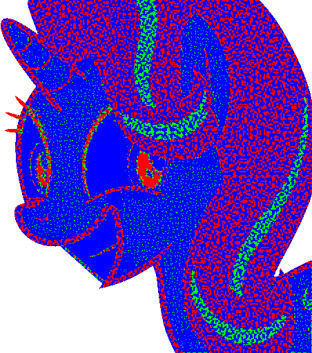 Starlight Glimmer GIF only allowing only Red, Green and Blue and Alpha (transparency)