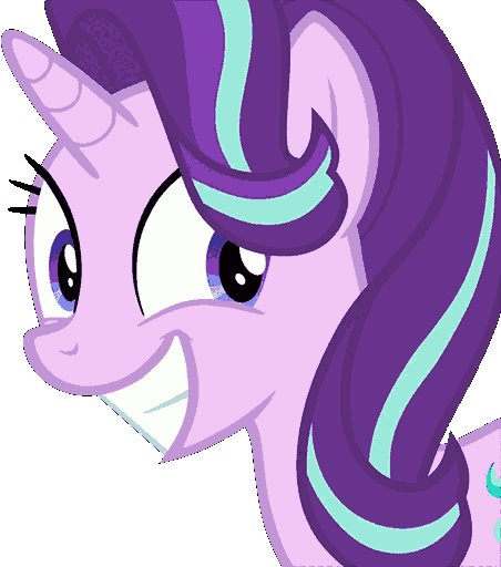 Starlight Glimmer GIF, no dither, 64 colors, remapped