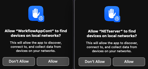 macOS nagging me once more for local network access